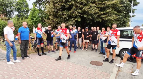 SLATINA, Doček sudionika biciklističkog maratona