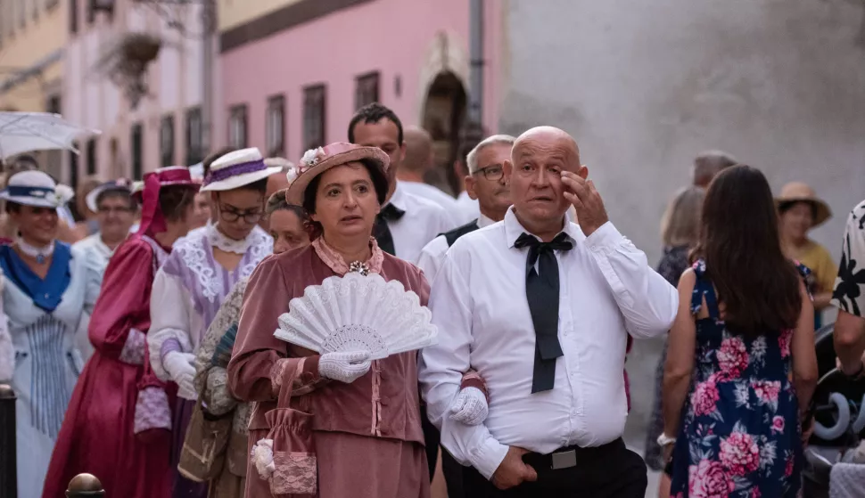 19.08.2023., Varazdin -Veliki broj posjetitelja na ovogodisnjem Spancirfestu. Photo: Neva Zganec/PIXSELL