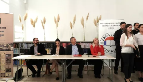 19. 10. 2024., Požega - Promocija knjige "Dijalog u &scaron;umskoj dvorani"