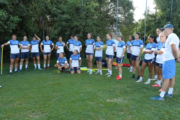 Osijek, 22. 07. 2024, Stadion Gradski vrt, porzivka nogometa&scaron;ica, ŽNK Osijek.snimio GOJKO MITIĆ