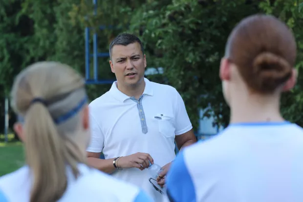 Osijek, 22. 07. 2024, Stadion Gradski vrt, porzivka nogometa&scaron;ica, ŽNK Osijek.snimio GOJKO MITIĆ