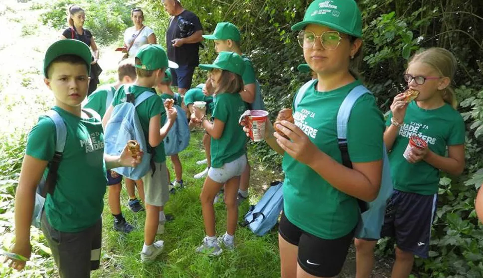 NOSKOVCI, Sudionici kampa za mlade čuvare prirode, 08.08.2024., foto Dravska priča