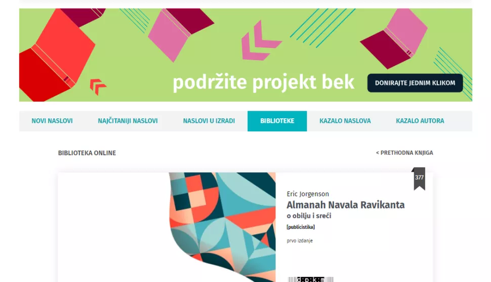  "Almanah Navala Ravikanta" uvr&scaron;ten u besplatne e-knjige