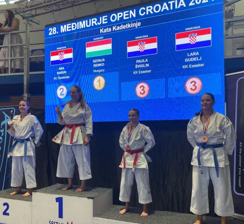 Essekerke Paula &Scaron;viglin i Lara Gudelj osvojile su brončane medalje