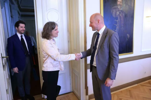 ANNA BODE, veleposlanica, &Scaron;vedska, Josip Miletić, listopad 2024.