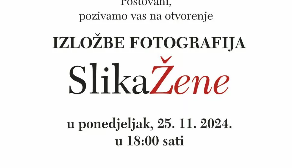 Kuća Reichsmann: Izložba "Slika žene"ĐAKOVO, STUDENI 2024.