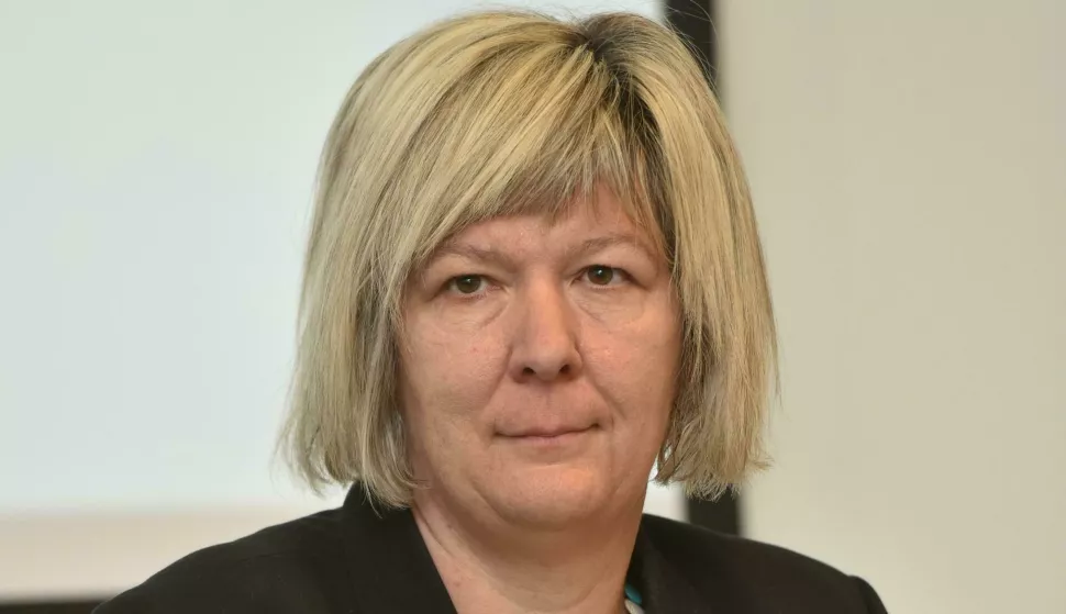 24.04.2017., Zagreb - U Predstavnistvu Europske komisije u organizaciji Hrvatske zajednice zupanija odrzana je panel konferencija Otvoreno o otvorenom proracunu. Davorka Budimir. rPhoto: Davor Visnjic/PIXSELL 