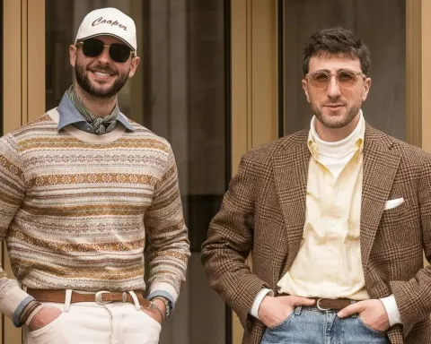 Mu&scaron;ka moda, slojevito odijevanje