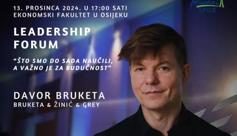 Alumni EFOS, Leadeship Forum, Bruketa, prosinac 2024. 