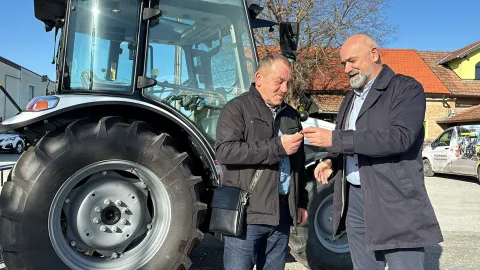 ČAĐAVICA, Načelnik Mirko Rončević i tehnički direktor Krešimir Dokuzović, 23.12.2024., snimio Robert Turkalj