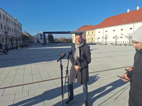 Karlo Šatvar, Ured gradonačelnikaOsijek, 27. prosinca 2024.Foto: Ivan Alilović
