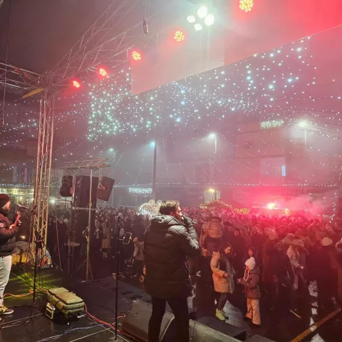 Doček Nove na trgu u Županjifoto: TZ Županje