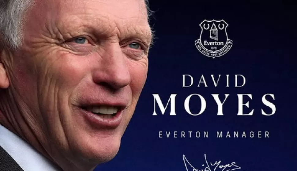 David Moyes drugi put u karijeri preuzima Everton, objavio je engleski prvoligaš u subotu.