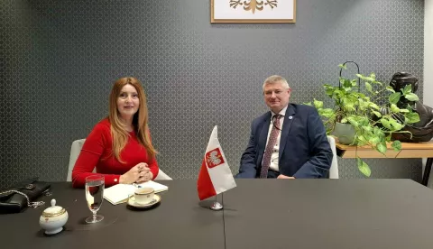 MAGAZIN INA evo fotkica s veleposlanikom Poljske. U