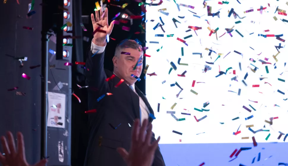 Zagreb, 12.01.2025. - Zoran Milanović po drugi puta izabran je za Predsjednika Republike Hrvatske na predsjedničkim izborima u Hrvatskoj.Na fotografiji Zoran Milanović.foto HINA/ Edvard ŠUŠAK/ es