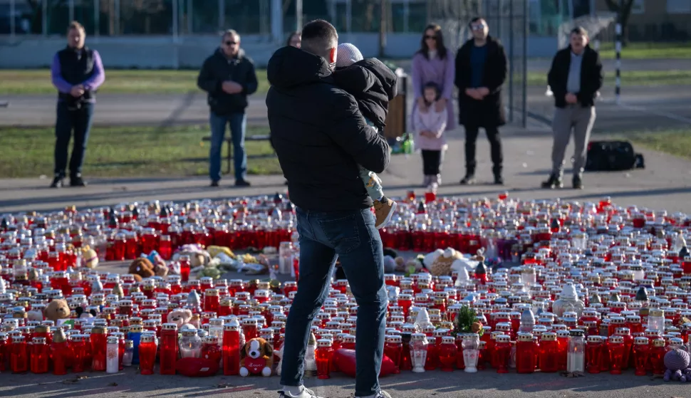 21.12.2024., Zagreb, Precko - Jutro nakon tragicnog dogadjaja u kojem je u napadu nozem jedno dijete ubijeno, a vise njih ranjeno. Photo: Davor Puklavec/PIXSELL