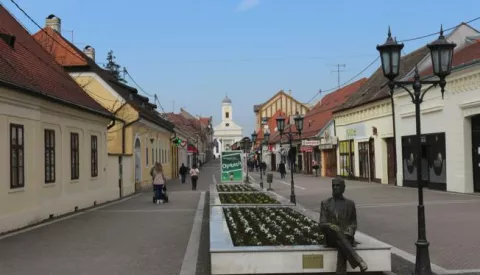 DAKOVO, 25. 02. 2020, KORZO, CENTAR, DAKOVO.snimio GOJKO MITIC