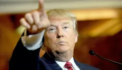 ?Donald Trump Signs Pledge - NYCRepublican Presidential candidate Donald Trump holds a press conference at Trump Tower in New York City, NY, USA, September 3, 2015. Trump announced he had signed a pledge not to run as an independent candidate should he fail to win the party's nomination in 2016. Photo by Dennis Van Tine/ABACAPRESS.COMVan Tine Dennis Photo: Press Association/PIXSELL------MAGAZIN, 12.STR.,KOLOR6 STUPACA!!!