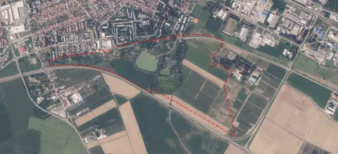 Prostor koji obuhvaća natječaj za urbanističko rješenje naselja Jug IV