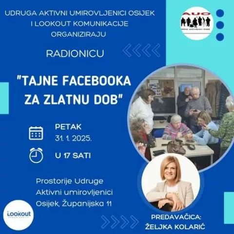 Radionica Tajne facebooka za zlatnu dobvizual