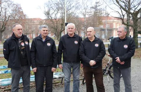 Osijek, 25. 01. 2025., Park Oscara Nemona, UHDDR Sveti RokSNIMIO BRUNO JOBST
