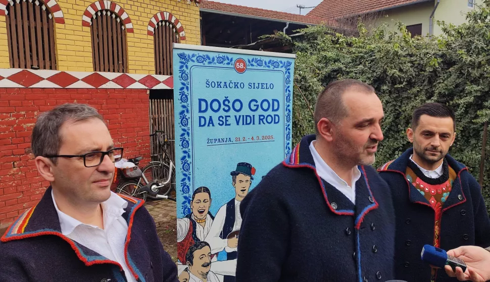 Predstavljanje Šokačkog sijela, siječanj 2025.foto: Marija Lešić Omerović