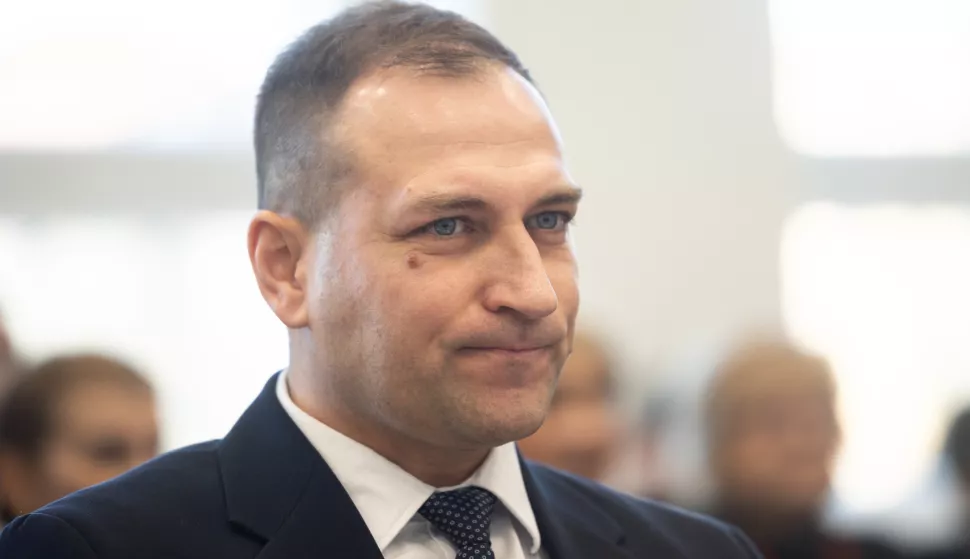 Zagreb, 30.01.2025. - Sjednica saborskog Odbora za poljoprivredu na kojoj je premijer Andrej Plenković predstavio kandidata za novog ministra poljoprivrede, šumarstva i ribarstva Davida Vlajčića iz kvote Domovinskog  pokreta, o čemu će Hrvatski sabor glasati u petak.Na fotografiji David Vlajčić.foto HINA/ Edvard ŠUŠAK/ es