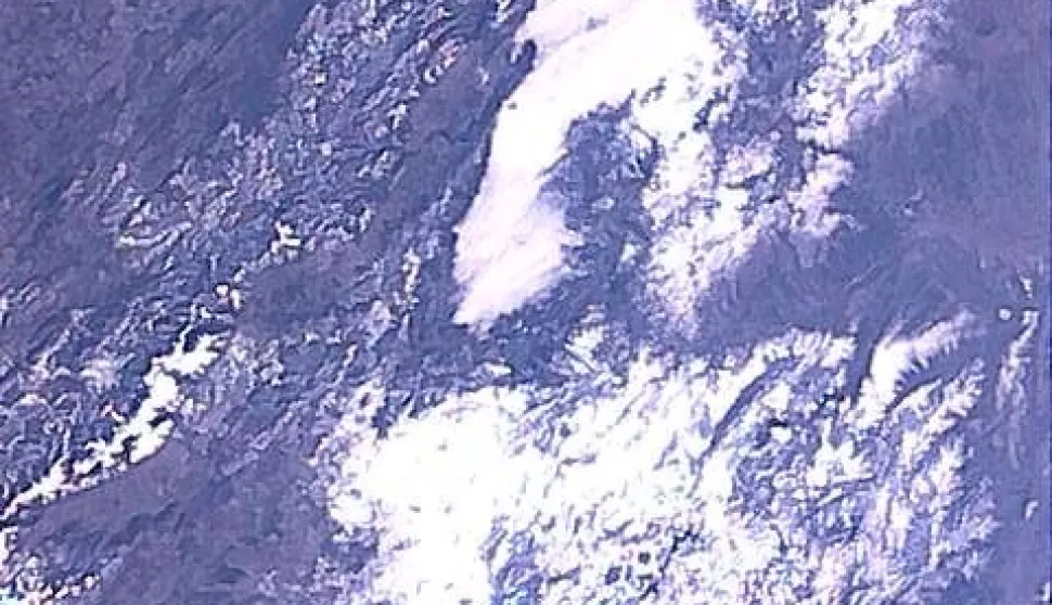 Zagreb, 31.01.2025. - Prvi hrvatski nanosatelit CroCube lansiran je u prosincu 2024. godine, a prva snimka iz svemira, koju je zabilježio pomoću ugrađene kamere, simbolizira značajan iskorak u hrvatskoj tehnologiji i ambicijama u istraživanju svemira, poručili su u petak voditelji projekta CroCube. foto HINA/ CroCube/ tm