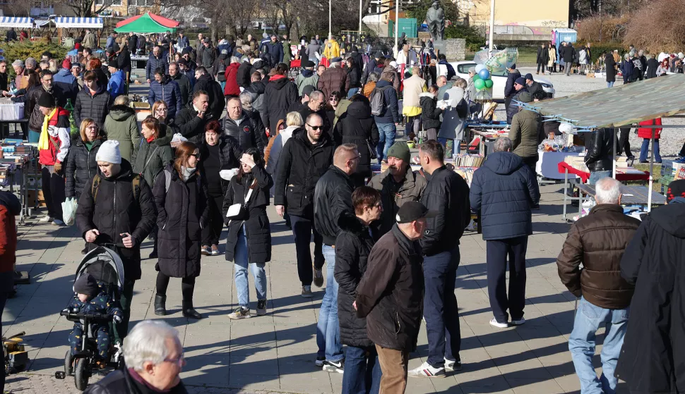 Osijek, 01. 02. 2025. kod školjke, sajam antikvitetaSNIMIO BRUNO JOBST