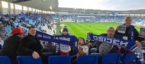 Utakmica NK Osijek i GNK Dinamo - dvojica uhićena - policija provodila prevenciju