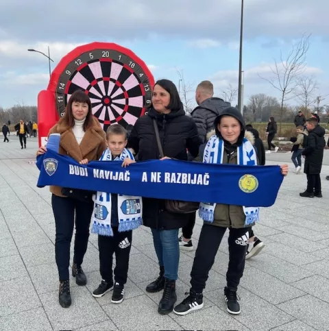 Utakmica NK Osijek i GNK Dinamo - dvojica uhićena - policija provodila prevenciju