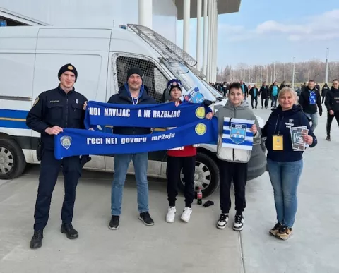 Utakmica NK Osijek i GNK Dinamo - dvojica uhićena - policija provodila prevenciju