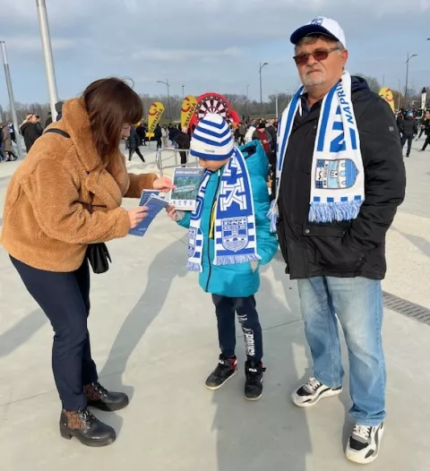 Utakmica NK Osijek i GNK Dinamo - dvojica uhićena - policija provodila prevenciju