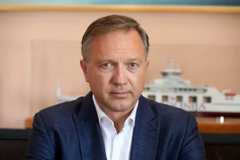 22.08.2024., Rijeka - David Sopta predsjednik Uprave Jadrolinije. Photo: Goran Kovacic/PIXSELL