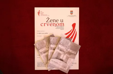 Osijek, 04. 02. 2025., HNK, press, Žene u crvenom, program manifestacijeSNIMIO BRUNO JOBST