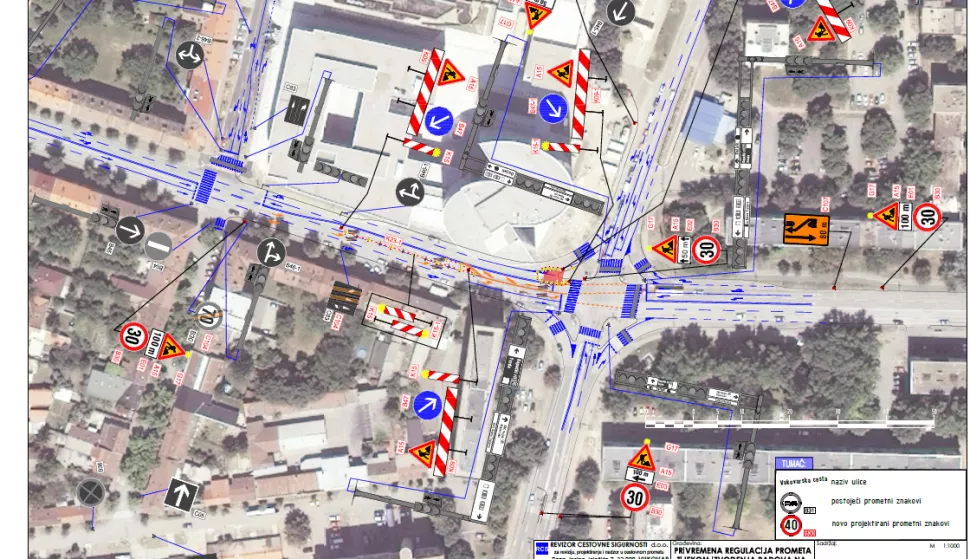 Zbog neophodnih radova na održavanju vodoopskrbne mreže, od 6.2. do 14.2.2025., na raskrižju Vukovarske i Ul. kneza Trpimira u Osijeku, na snazi će biti privremena regulacija prometa.Tijekom izvođenja radova na raskrižju Vukovarske i Ulice kneza Trpimira bit će zatvorena jedna od dvije sjeverne prometne trake Vukovarske ceste u smjeru istok-zapad, te će biti reducirana jedna traka Vukovarske ceste u smjeru zapad -istok. Svi smjerovi će biti prohodni.Vozače koji prometuju navedenom lokacijom molimo za oprez i zahvaljujemo se na razumijevanju.