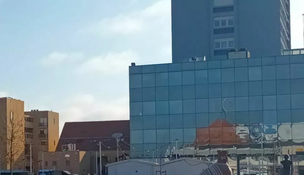 Vukovar, Trg RH u središtu grada