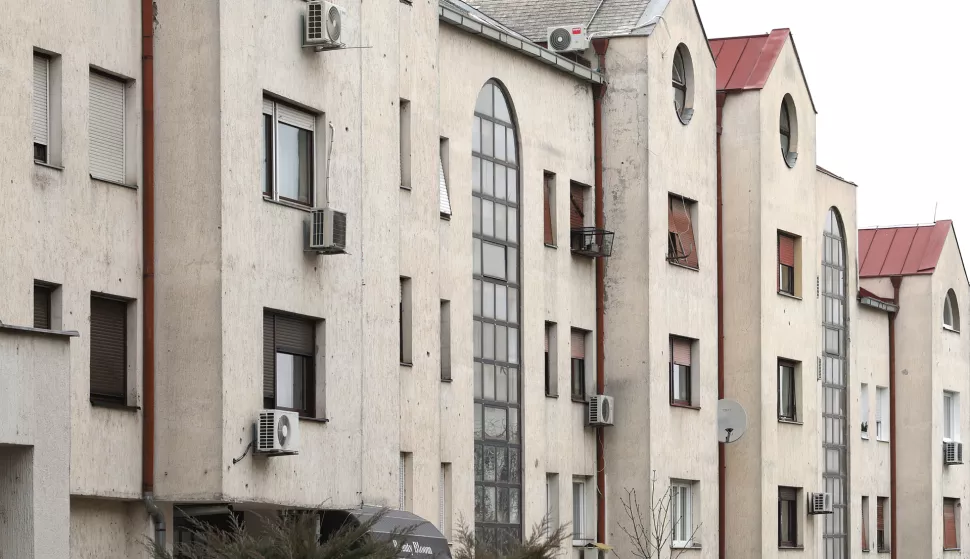 Osijek, 03. 02. 2025., nekretnine, nekretnina, stambena zgrada, stmabene zgrade, zgrada, ilustracijaSNIMIO BRUNO JOBST