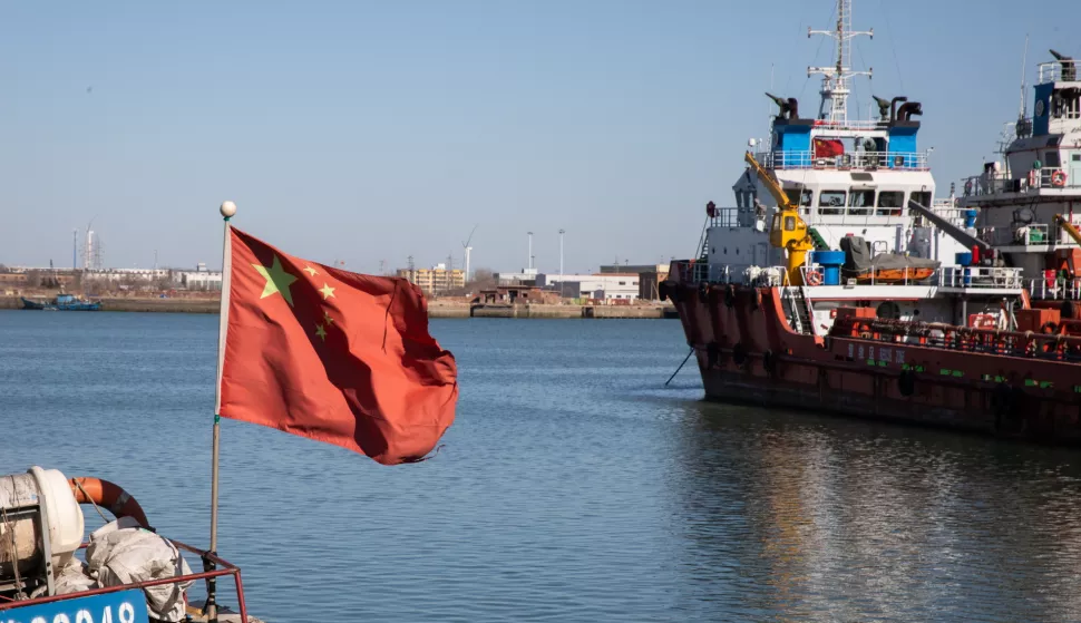 epa11876645 Oil ships are docked at the Tianjin port, China, 05 February 2025. The US imposed on 04 February a 10 percent tariff on Chinese goods, to which China responded with countermeasures of a 15 percent tariff on US coal and liquified natural gas; and a 10 percent tariff on US crude oil, agricultural machinery, large-displacement cars and pickup trucks, to take effect on 10 February. EPA/JESSICA LEE