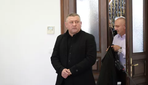 Osijek, 04. 02. 2025., Županijski sud Osijek, Damir Dekanić, suđenjeSNIMIO BRUNO JOBST