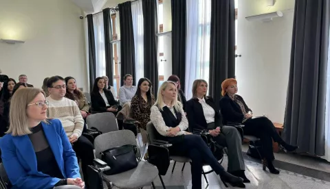 VINKOVCIU Vinkovcima je održana početna konferencija projekta "EDUInovacije - Budućnost obrazovanja", čiji je nositelj Društvo Naša djeca" Vinkovci u suradnji s partnerima, vinkovačkom OŠ Ivana Mažuranića i Javnom ustanovom za upravljanje zaštićenim dijelovima prirode Vukovarsko-srijemske županije.veljača 2025.