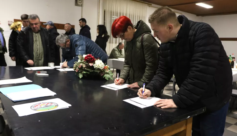 Osijek, 08. 02. 2025, Vijenac lipa 36, Skupština Kuprešaka Slavonije i Baranje.snimio GOJKO MITIĆ