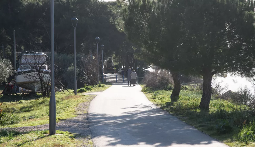 ZADAR - 30.01.2025 - REPORTAŽA - CRNA KRONIKA - Pokušaj ubojstva na šetnici Karma