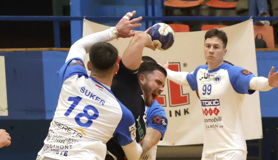 Osijek, 09. 02. 2025., Sportska dvorana Zrivnjevac, rukomet, Osijek - Sesvete, osmina finala Kupa HrvatskeSNIMIO BRUNO JOBST