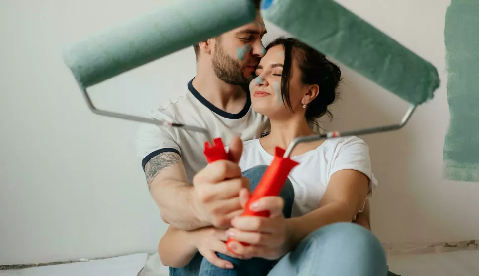 BOJANJE ZIDOVA, KREČENJE