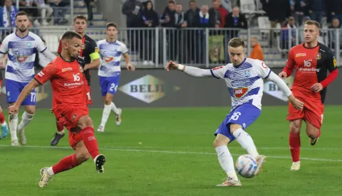 Osijek, 02. 11. 2024, Opus Arena, SuperSport HNL 24/25, nogmet, Osijek - Gorica. Petar Pušić (66).snimio GOJKO MITIĆ