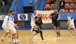 Osijek, 09. 02. 2025., Sportska dvorana Zrivnjevac, rukomet, Osijek - Sesvete, osmina finala Kupa HrvatskeSNIMIO BRUNO JOBST