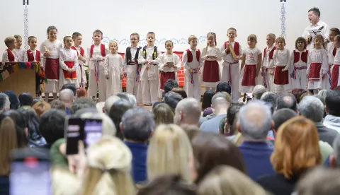 Osijek, 11. 02. 2025., Svačićeva 36, GČ, dječji etnosusreti, Dječji vrtić OsijekSNIMIO BRUNO JOBST