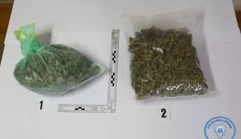 Dvojici oduzeta marihuana na granici u Slavoniji, ilustracija