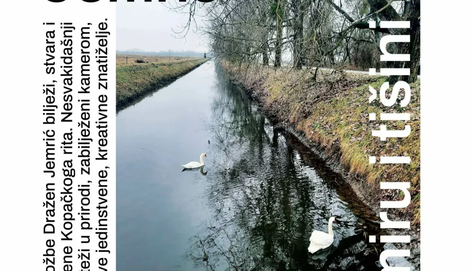 Promocija knjige Pozdrav iz Kopačkog rita Dražena Jemrića održat će se u petak (14. veljače) u 18 sati u knjižari Nova (Trg A. Starčevića 4), a izložba fotografija istoga autora u caffe baru Grejp (Kapucinska 39) u 20 sati. "U miru i tišini autor bilježi, stvara i arhivira prirodne mijene Kopačkog rita. Zabilježene kamerom, postaju trajan zapis jedinstvene, kreativne znatiželje. 